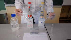 tests de solubilité KCl